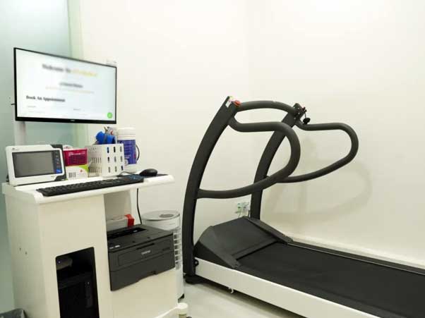 Treadmill and Computer Console